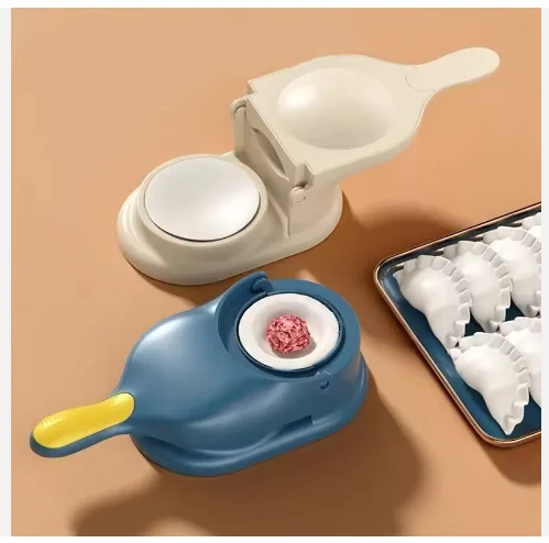 Hot sale Home Baking Pastry Tool Dumplings Press Wrapper Maker Mold 2 In 1 Manual Dumpling Maker For making dulmplings