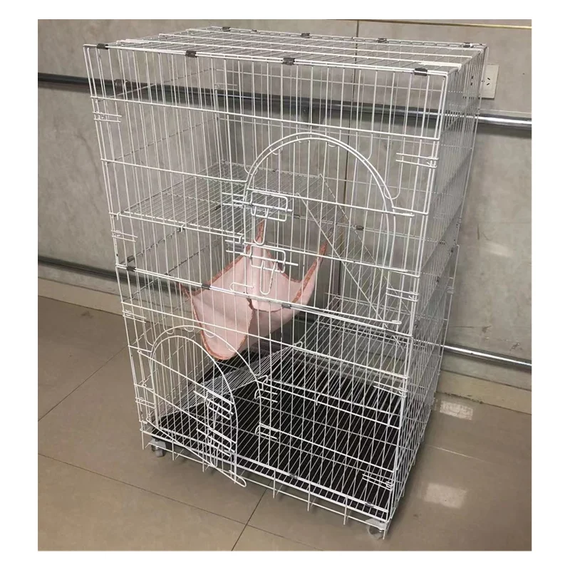 Складной 3-х слойные кошачья клетка для собак и котов