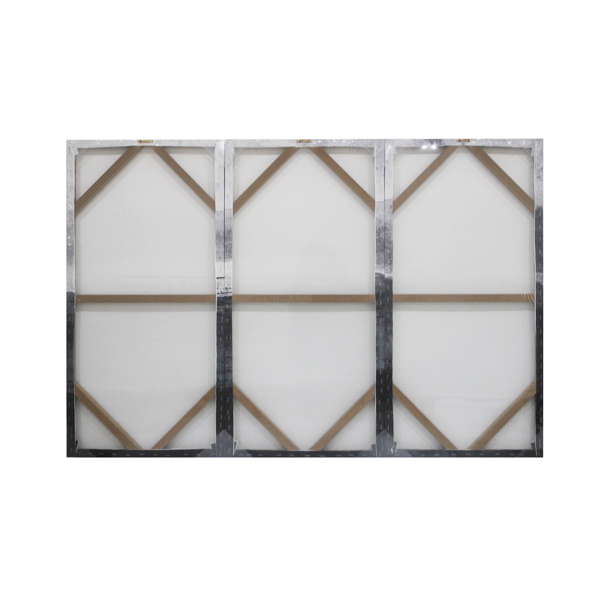 Framed Canvas Art 3pcs Panels Set Wall Art Abstract Ocean Decorative Wall Pictures Photo Poster for Living Room Hotel