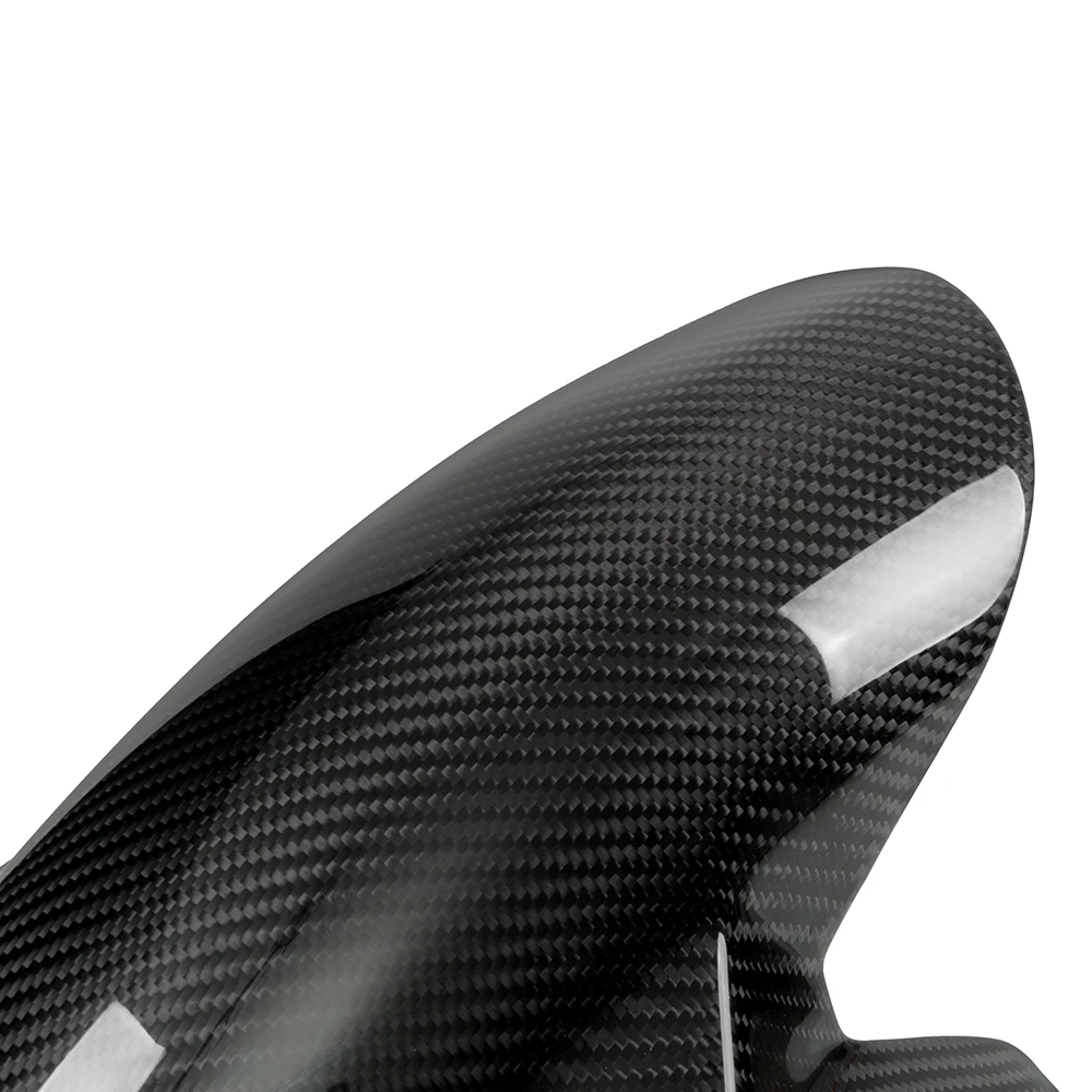 100% Carbon Fiber  Front Fender Replacement S1000RR /S1000R/ HP4/  S1000XR In Twill Weave 100% glossy finish  black
