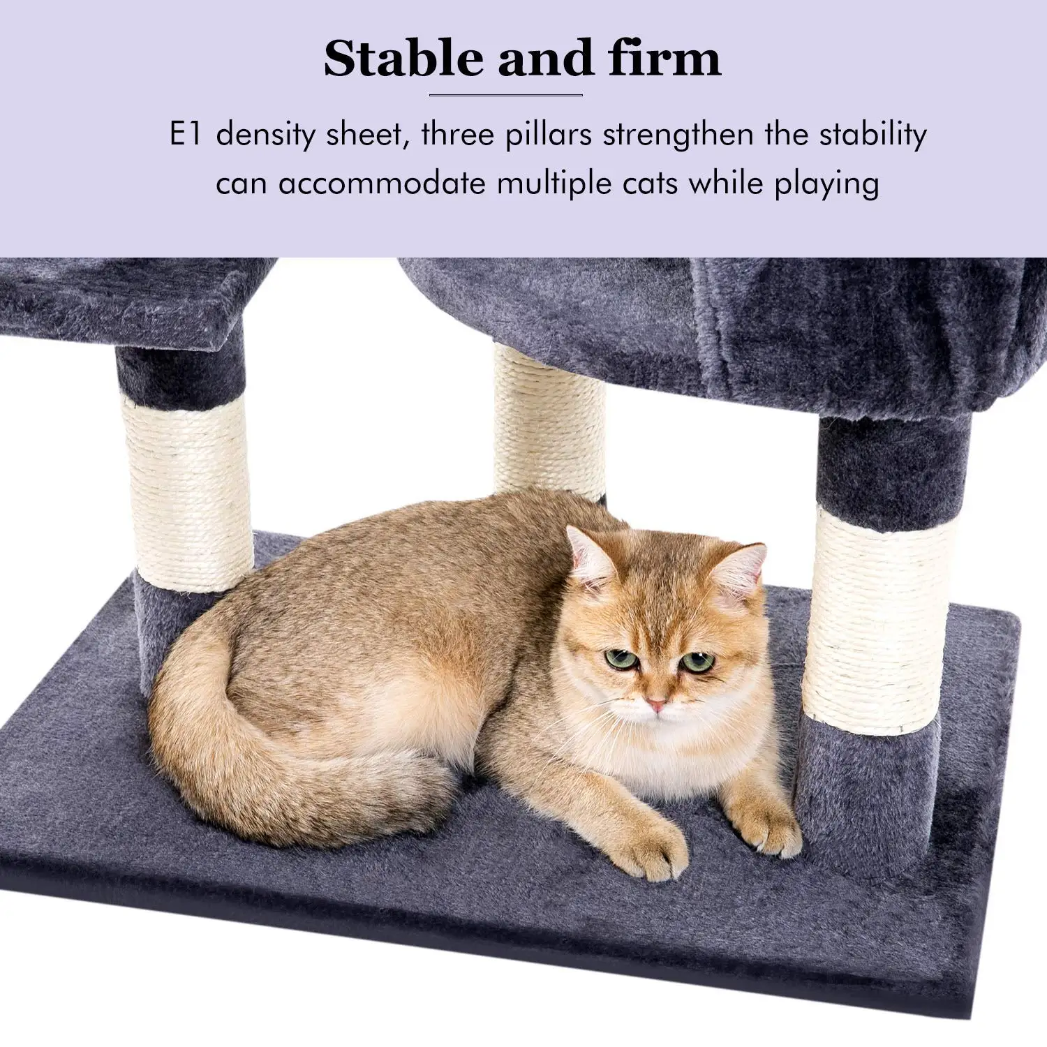 2019 Simple Brown  Cat Pet Tree Small toy Cat Tree with best quality