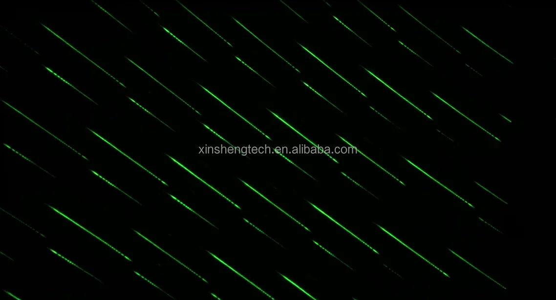 Meteor Shower Waterproof with Remote Decorative Patterns Christmas Green Laser Lights Landscape Projector