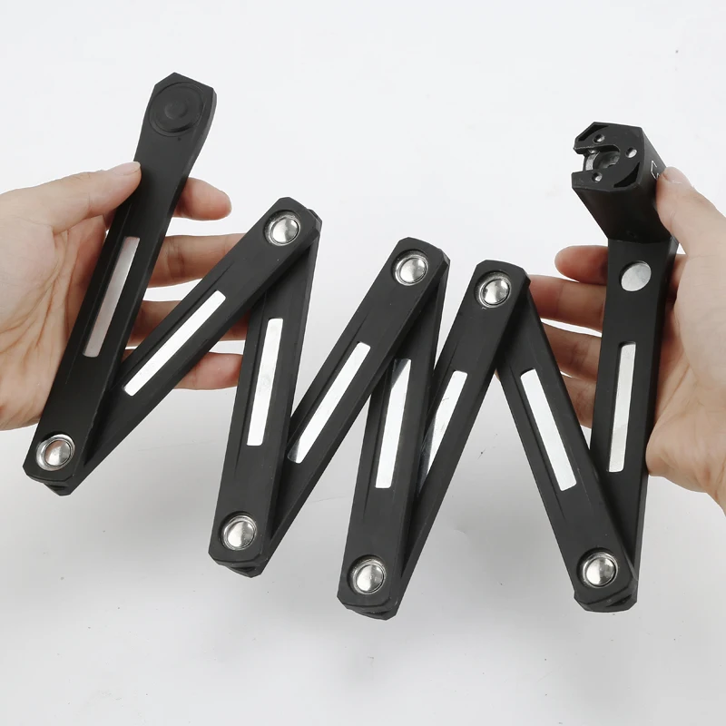 Оптовая продажа, производство, 50 см, цинковый сплав, защита от кражи Ip65, водонепроницаемый велосипедный замок