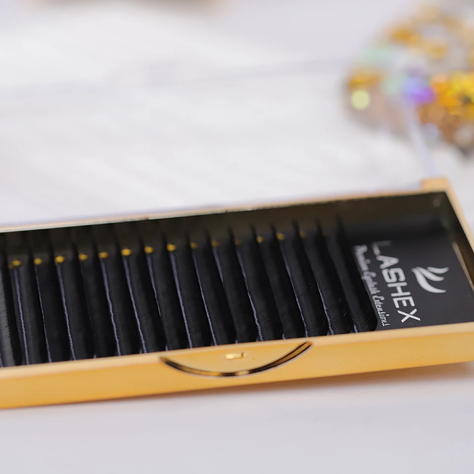 Wholesale price matte lash best quality cashmere mink volume lashes private logo eyelash extension Korean PBT fiber