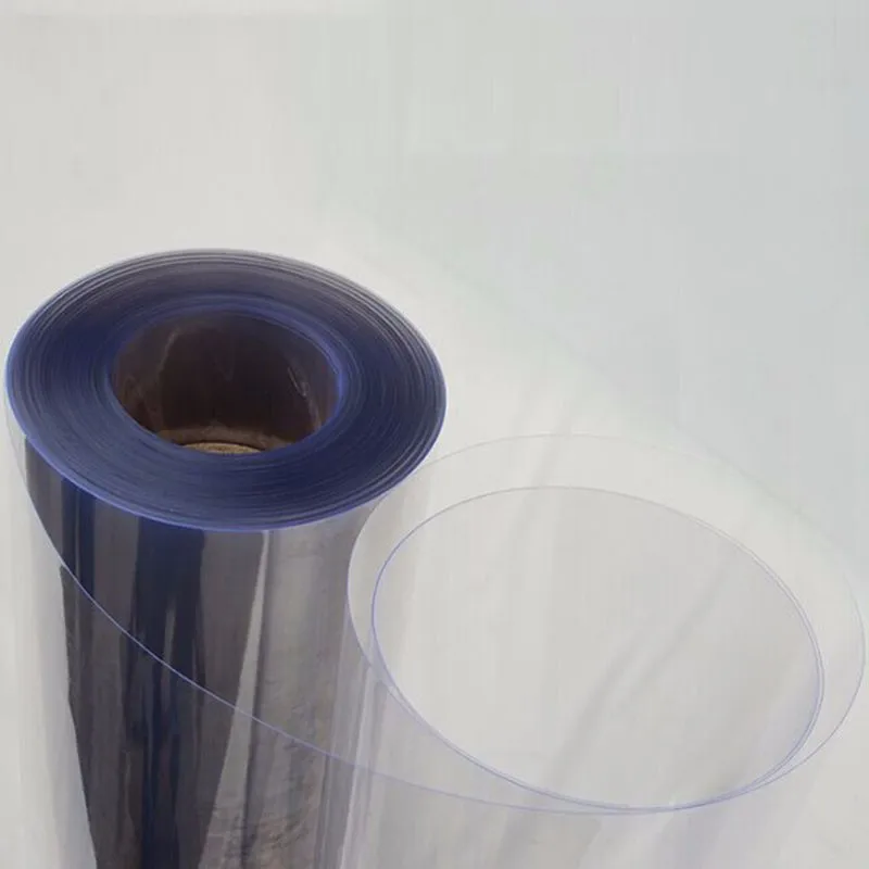 PVC plastic roll food grade pvc sheet rigid clear pvc film roll for folding box