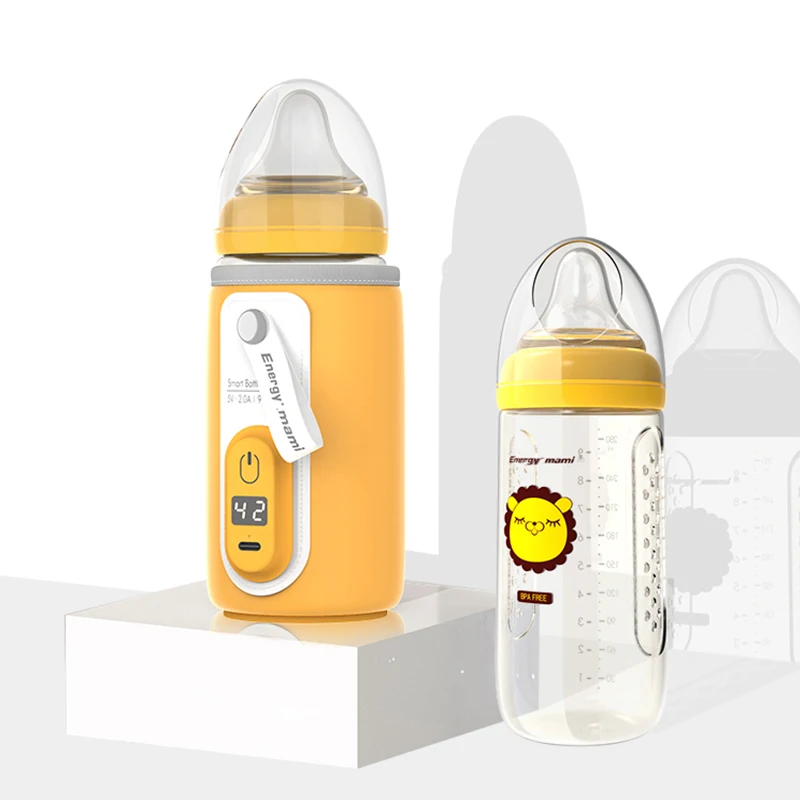 Waterproof Portable Car Milk Warmer Smart portable usb bottle warmer with bottle set Milk Bottle Warmer