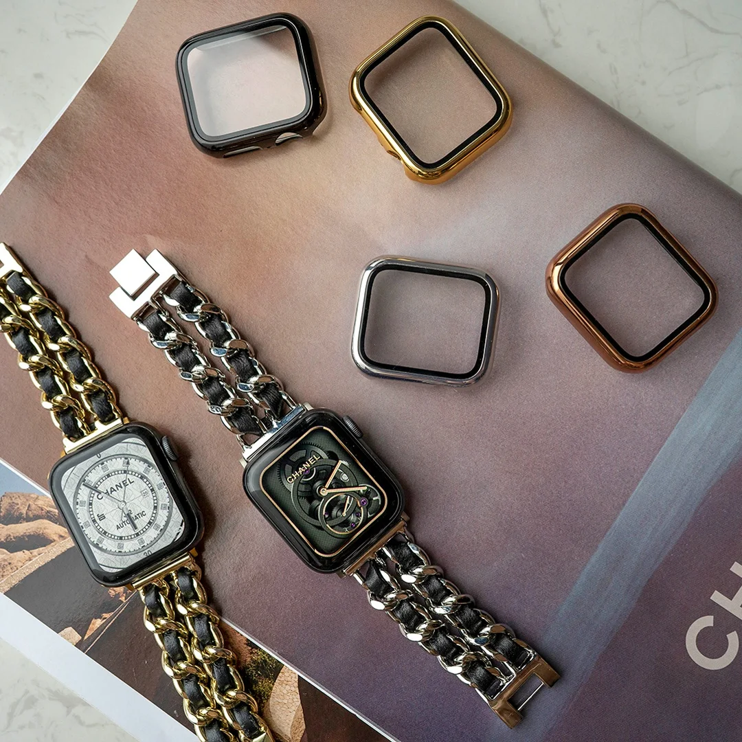 ConAmor | Идеальная защита Полноэкранное покрытие iWatch для Apple Watch серии 6/SE/5/4 с закаленным