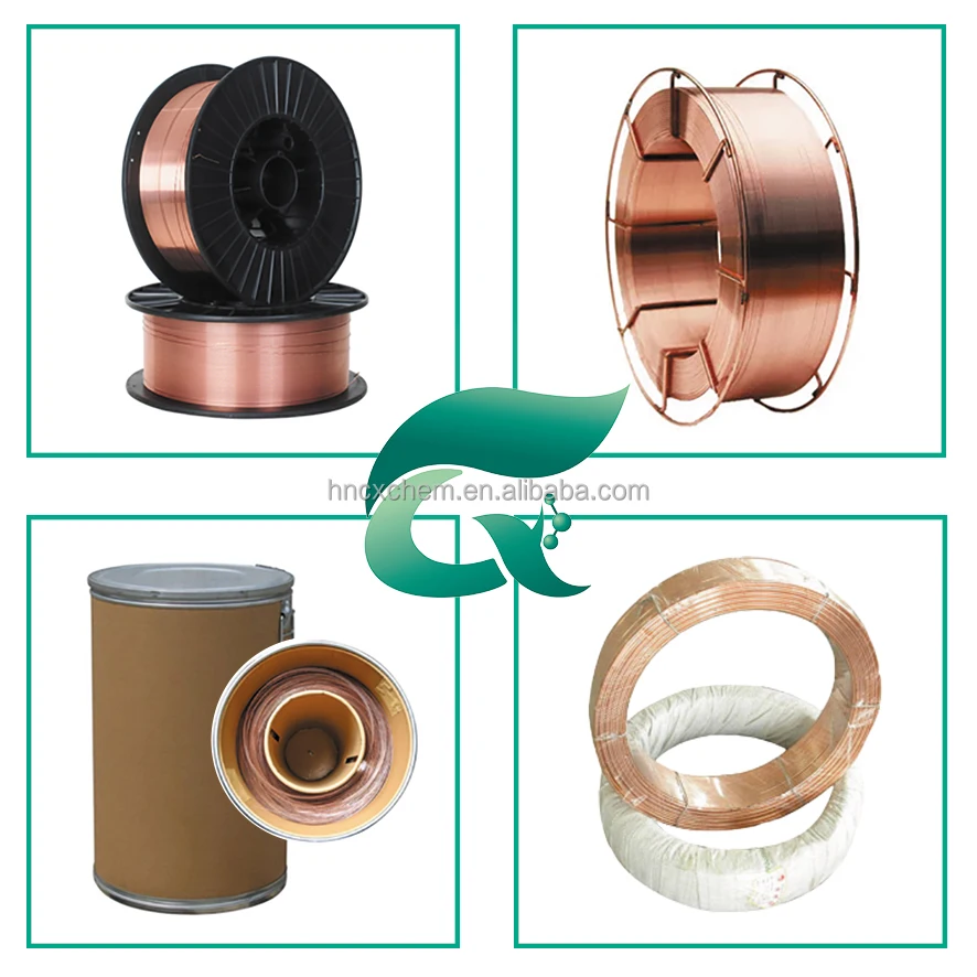 China Factory Direct Sale Welding Wires MIG CO2 Solder Wire Copper Coated Welding Wire ER70S-6 5KG 15KG/Spool