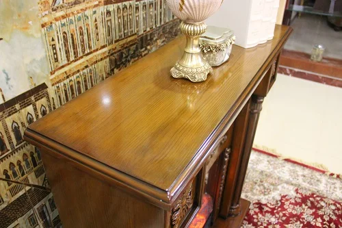 Cheap Modern White Wood Electric Fireplace For Home Decor