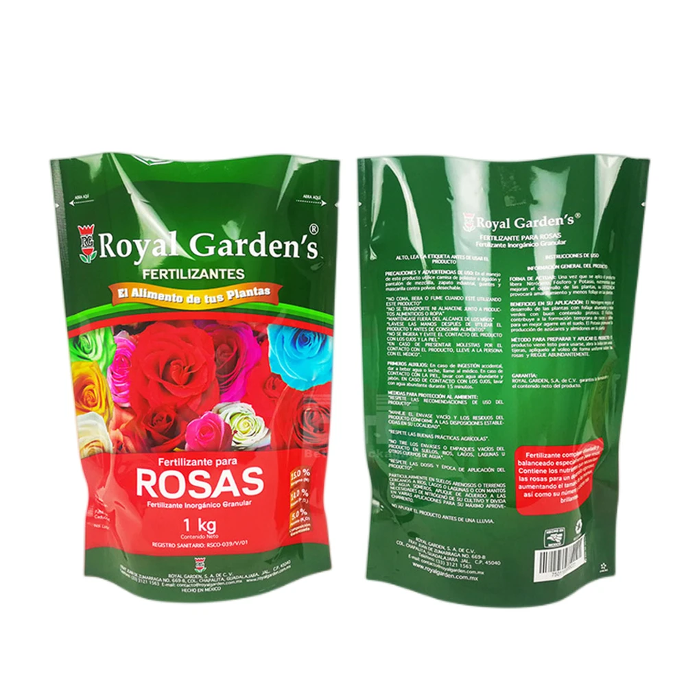 Индивидуальный дизайн, печатный Пластиковый упаковочный пакет, тяжелый пакет, большая упаковка 10 кг 20 кг и 25 кг для удобрений и семян