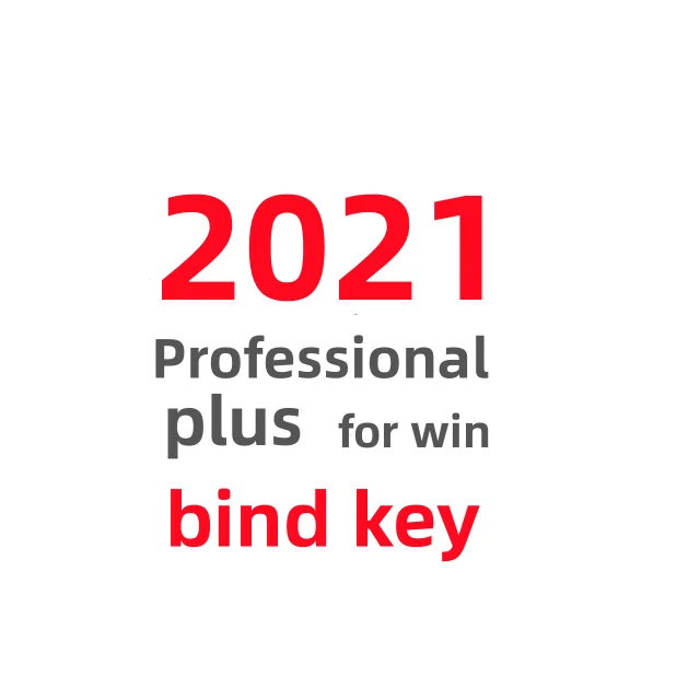 Bind key 21pp 100% онлайн Активация цифровой лицензионный ключ 2021 Профессиональный плюс ключ Bind account