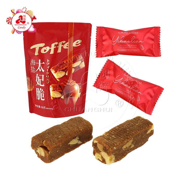 200g bagged Toffee Seasalt crispy nut peanut candy