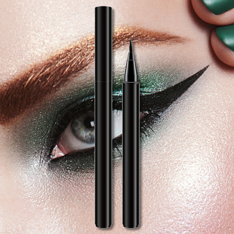 ES71  New Arrivals Waterproof Long Lasting Oil Free Water Based Eyeliner Custom Logo Eyeliner