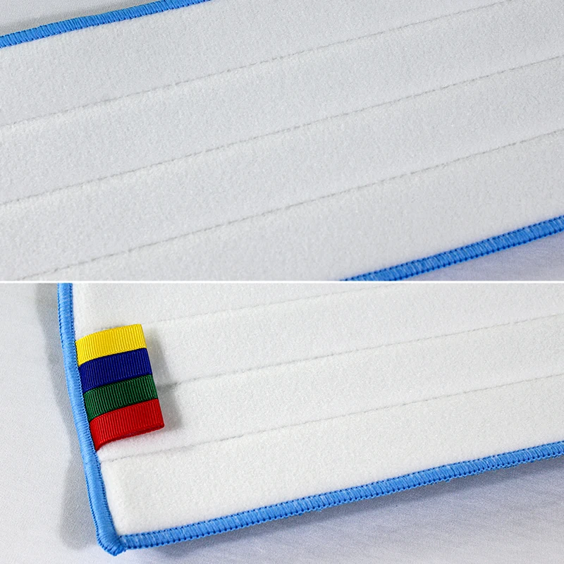 Factory Wholesale Super Absorption Microfiber Twisted Wet Mop Pad Flat Mop Refill for Household Floor Cleaning