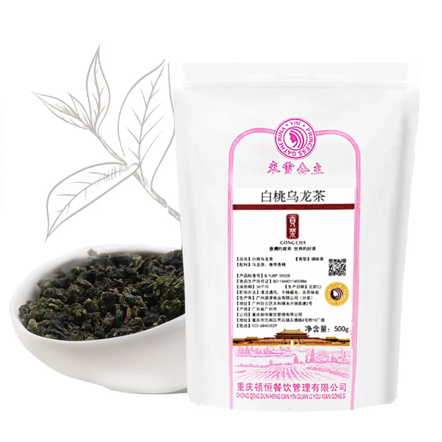  Белый персиковый чай Oolong аутентичный китайский 500 г для Тайваньского молочного