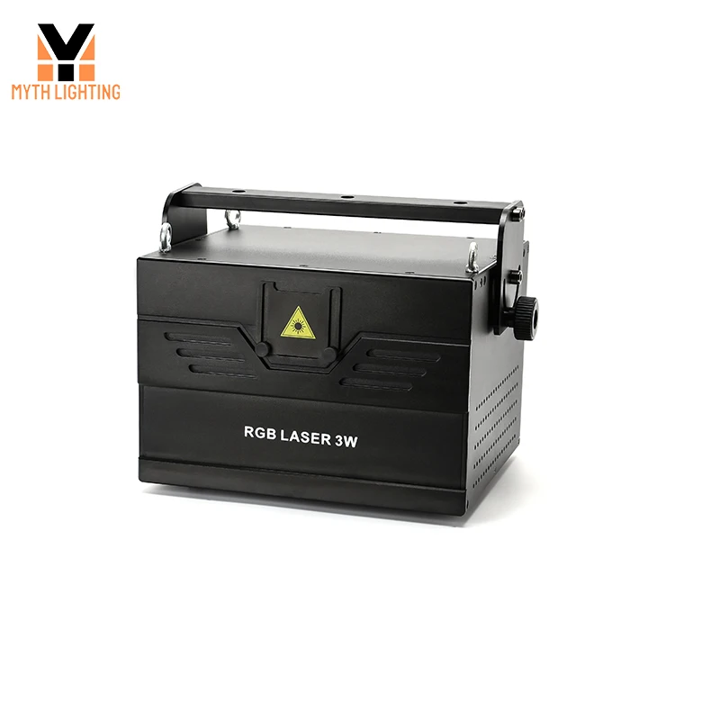Professional 5W 40KPPS RGB Full Color Animation Laser Light
