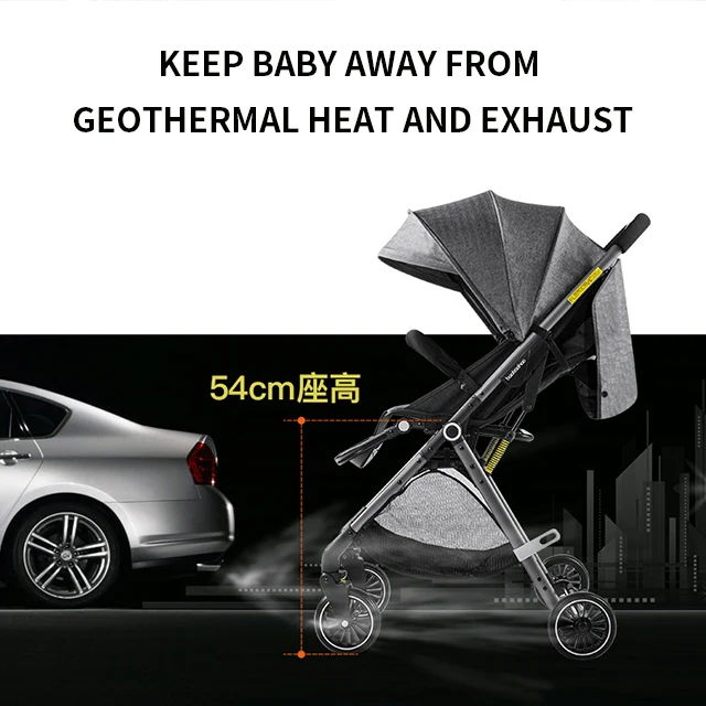 baobaohao 3 in 1 strollers, walkers luxury carrier / cheap foldable excellent permeability see baby stroller