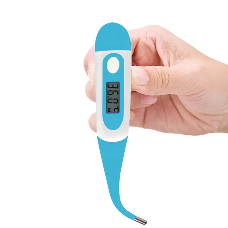 Hot selling Custom LOGO soft flexible bendable Baby child adult CE ISO Electronic Digital Thermometer