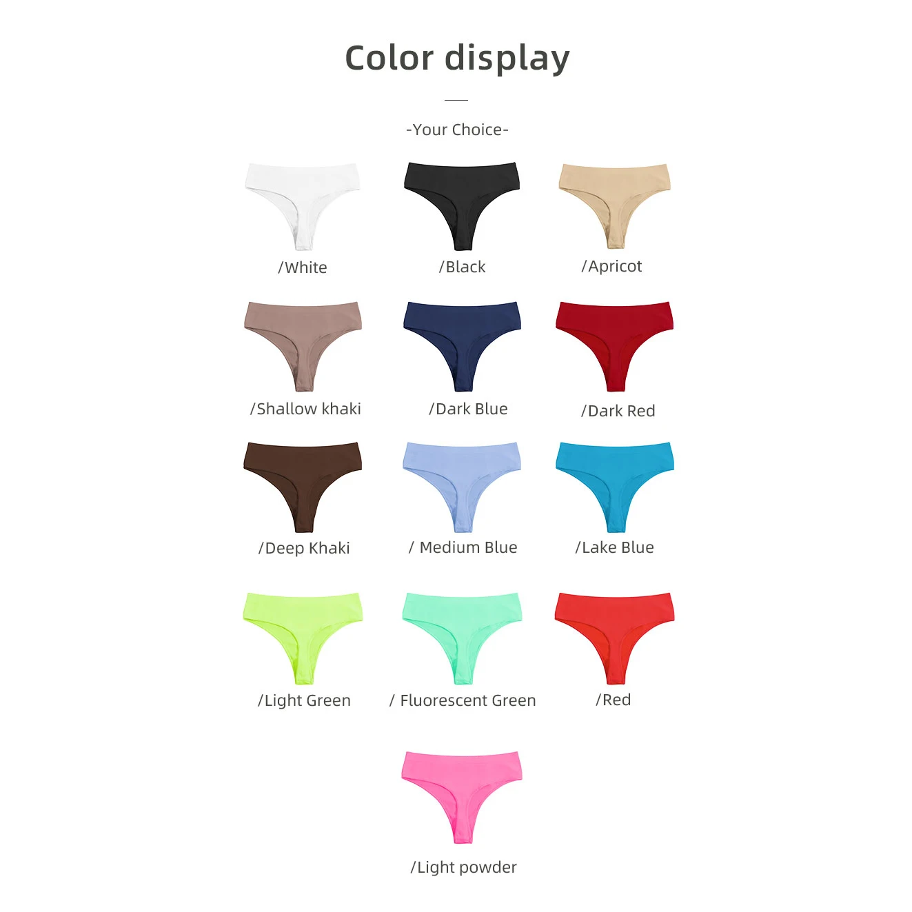 Custom Logo Seamless Underwear V Shaped Thong Panties Underwear Women Sexy G-string Seamless Ladies Thong For Allure  Woman