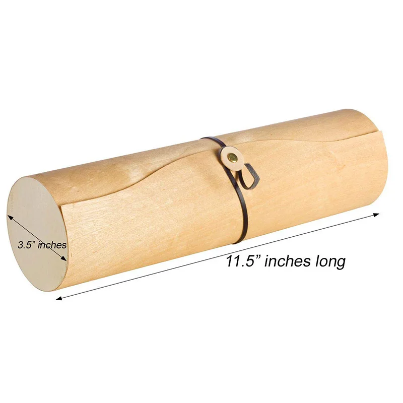 Unfinished Poplar Box Wood Wine Box Wooden Gift Packing Box