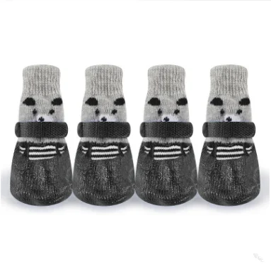 Soft Outdoor Dog Boots Air Mesh  Breathable Reflecting Anti Slip  Sole Pet Shoes