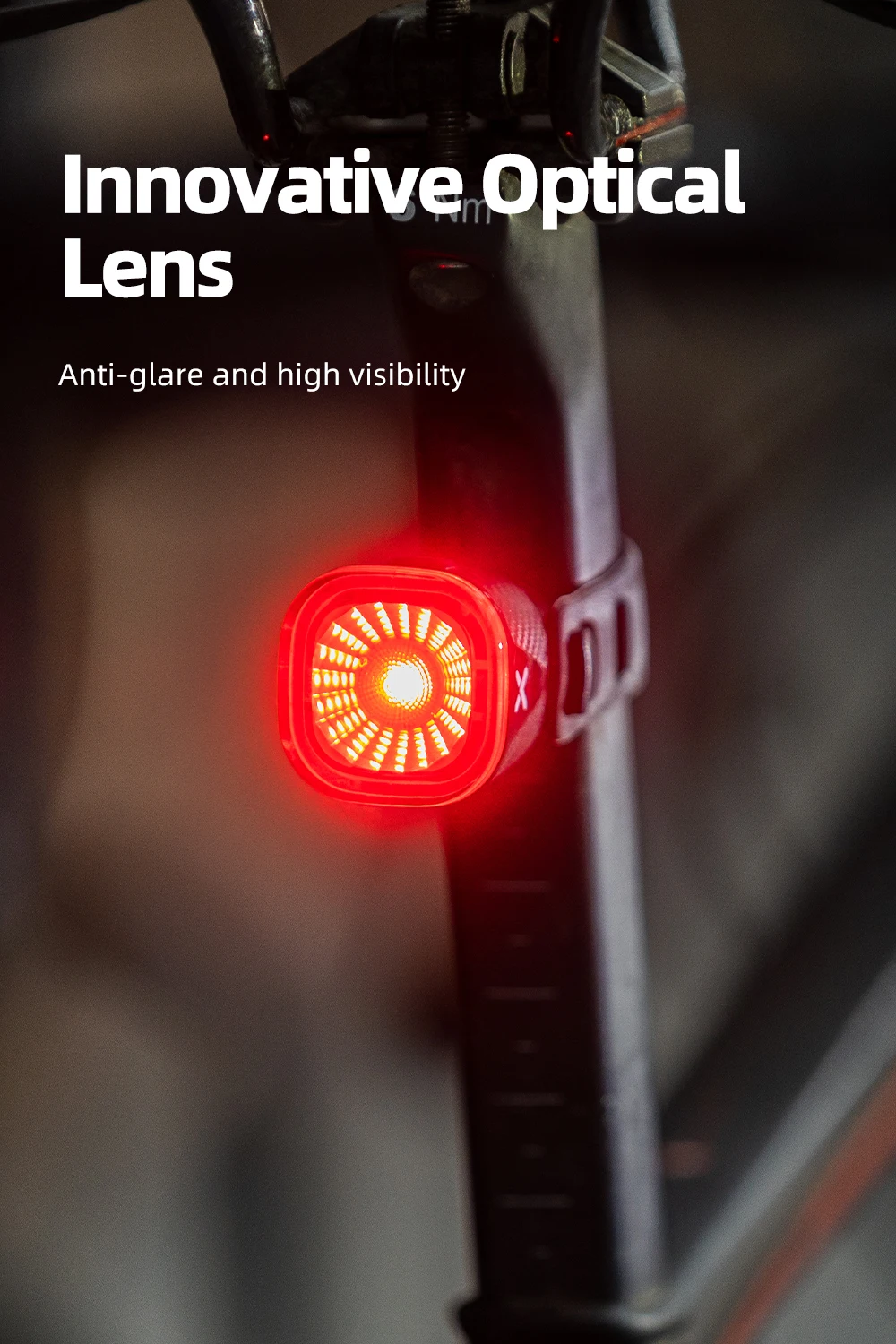 XOSS XR01 New Bicycle Smart Brake Tail Light MTB Road Bike Auto Brake Sensing Light IPX6 Waterproof LED Warning Rear Lamp