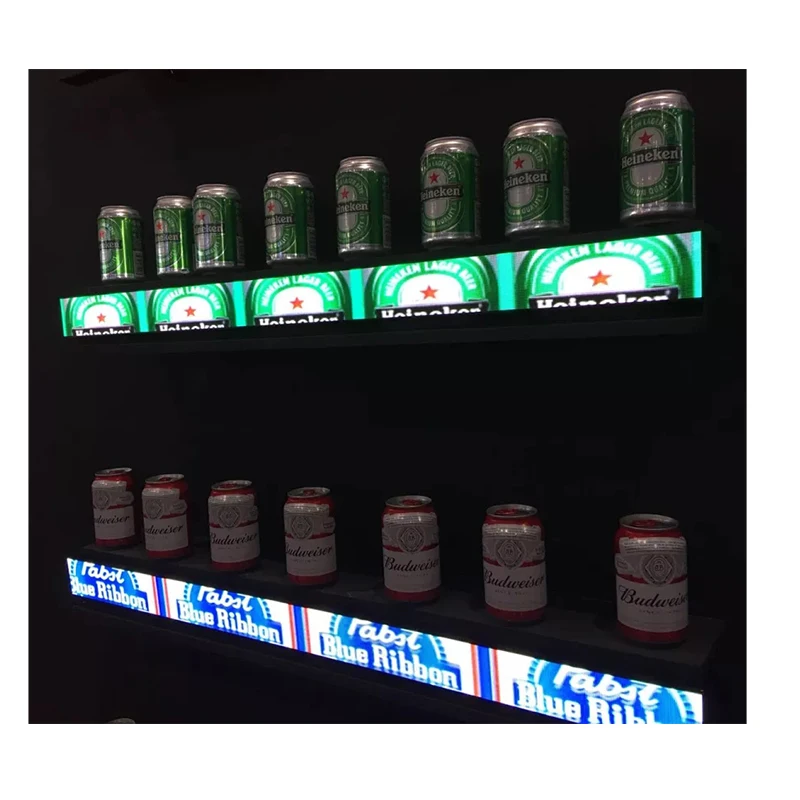 P1.25 COB Led Shelf Screen Display Indoor COB Technology Advanced Smart Easy Control Installation Supermarket Shelve Price Label