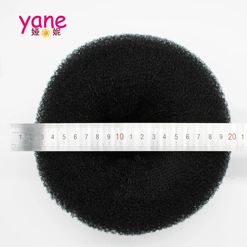 Wholesale 18-20cm Big Size Custom Color Hair Donut for Salon and Daily Hair Decoration