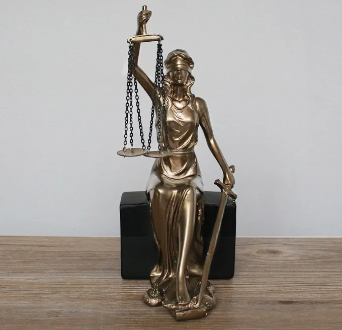 European creative goddess statue resin crafts bookend for home decoration