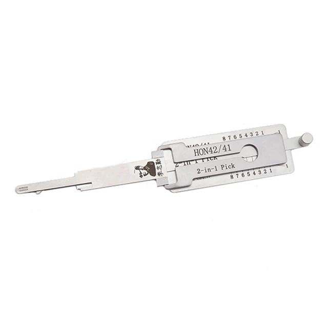 Оригинальный слесарный поставщик Lishi Hon42/41 2 в 1 для мотоциклетного инструмента