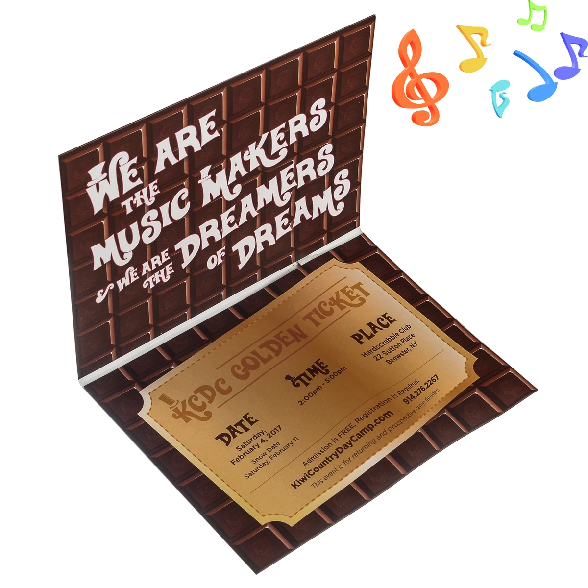 party music greeting card musical teacher card Thank you card that play music with Cheap price