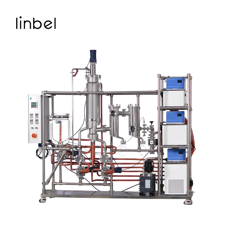 Vacuum Fish Oil Distillation System Molecular Distillation Equipment