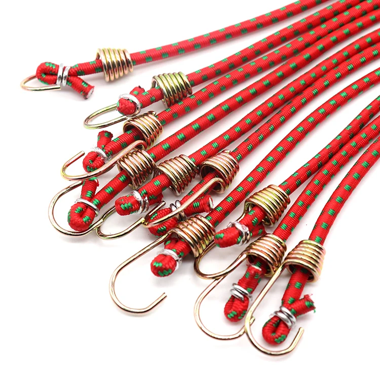 Китай Дешевый многофункциональный дешевый безопасный резиновый и полиэфирный тканый банджи-шнур