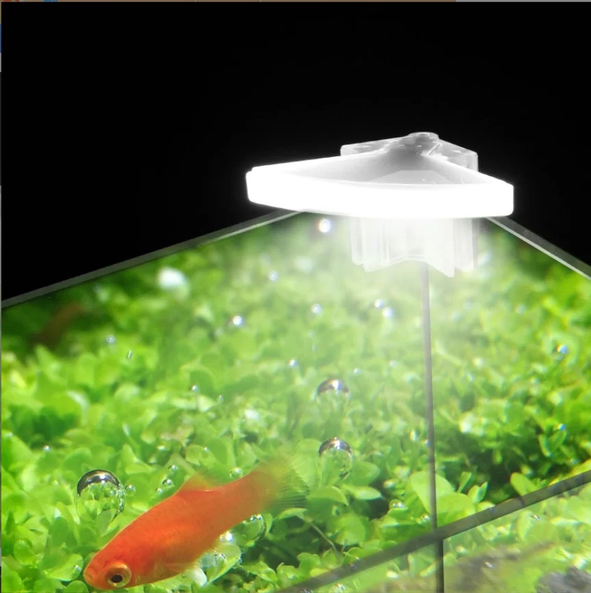 Aquatic Plant Clip On Light USB Plug Aquarium Lamp MINI Rectangle Fish Tank MINI Led Lighting