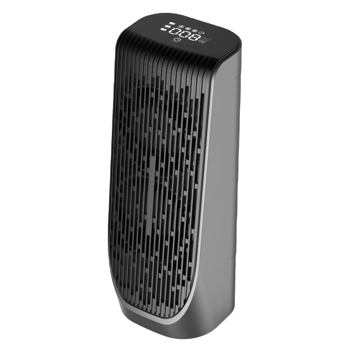 Katald Hot Selling Grey Car Air Purifier Remove Odor and  Formaldehyde with Air Quality Sensor and Hepa Filter
