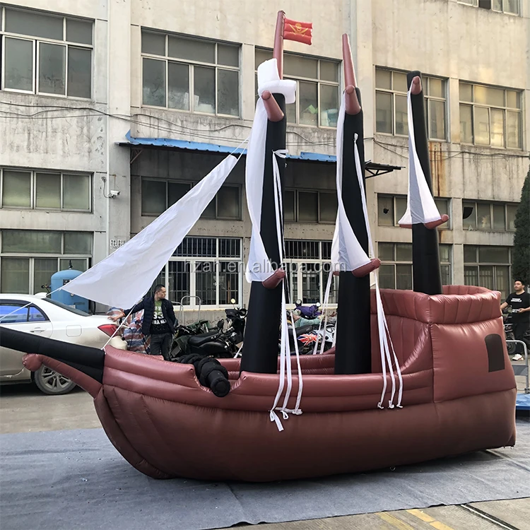 Inflatable Pirate Ship Model for Decoration