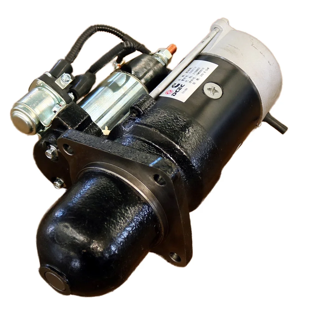 Genuine New Dongfeng 4B 6B Diesel Engine Spare Parts 24V Motor Starter 5286774 For Sale