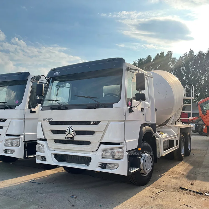 По заводской цене 6x4 10 колесный дизельный двигатель Sinotruk 371hp цементный Смеситель 20 куб. М. euro2 Howo Бетономешалка в хорошем состоянии