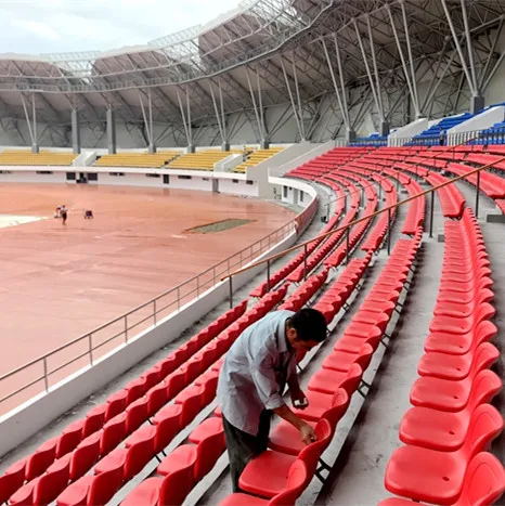  Прямая продажа с завода строительные леса grandstand HDPE пластиковый стул стадион задние