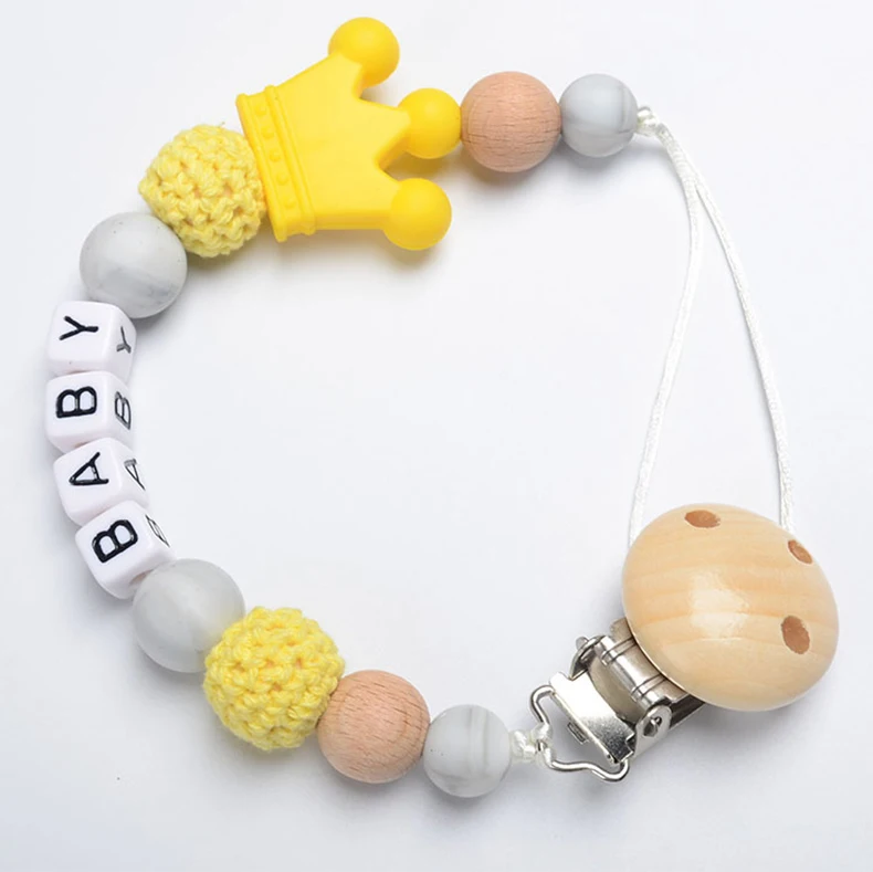 New Arrival  Environmentally Friendly Silicone Baby Pacifier Clip Without Bisphenol