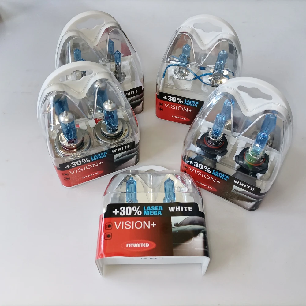 EU Stock H1 12V 100W Super White Auto Halogen Bulb Car Headlight Halogen Lamp Motorcycle Halogen Bulb