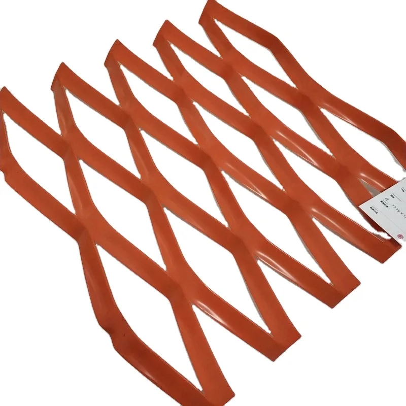 Decorative Netting Sheet Diamond Hole Wire copper Expanded Metal Decoration Mesh