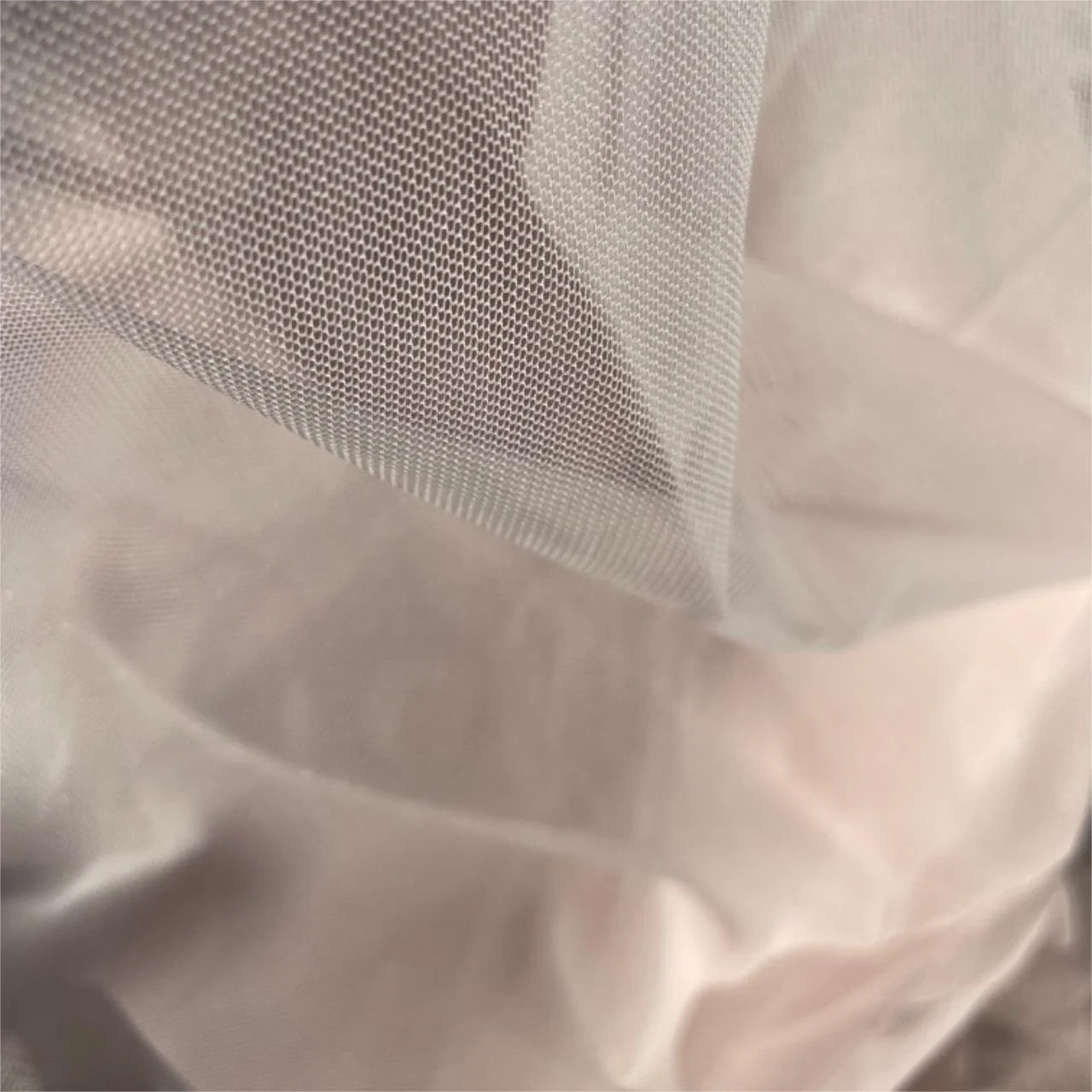 Wedding bridal lace tulle fabrics stretch plain voile curtain sheer organza fabric for chair decoration