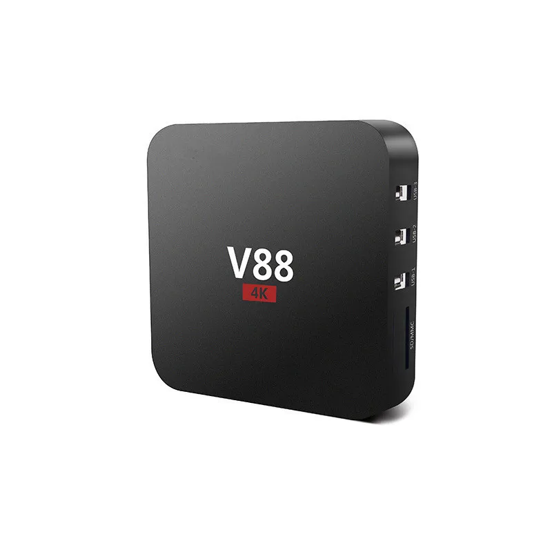 V88/MX9/MXQ&4K Android TV box OS7.1 1GB+8GB Amlogic S905L Quad core support 4K, Smart Media Player set top box