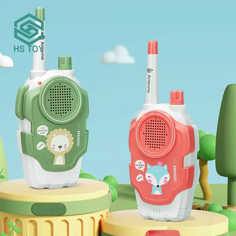 HS Interesting Outdoor Adventure New Arrivals Kids Toys Mini Walkie Talkie 2023 For Girls
