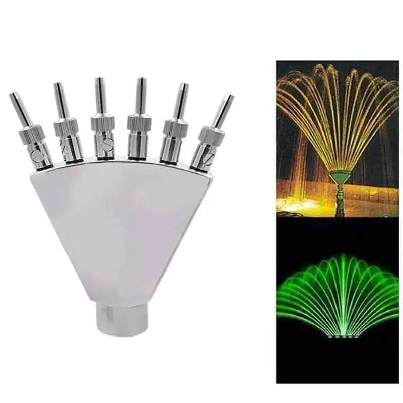 Finger Jet Fountain Nozzle/Phoenix Tail Water Fountain Nozzle Landscaping Stone