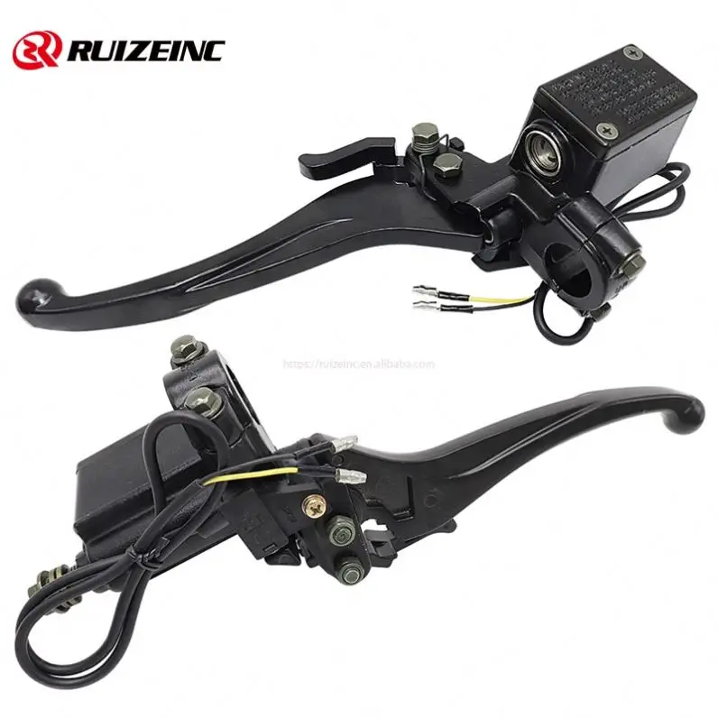 Motorcycle Hydraic With Lock Left And Right Upper Pump Universal 22Mm Anti-Slide Retrofitting Pad For Brake Clutch