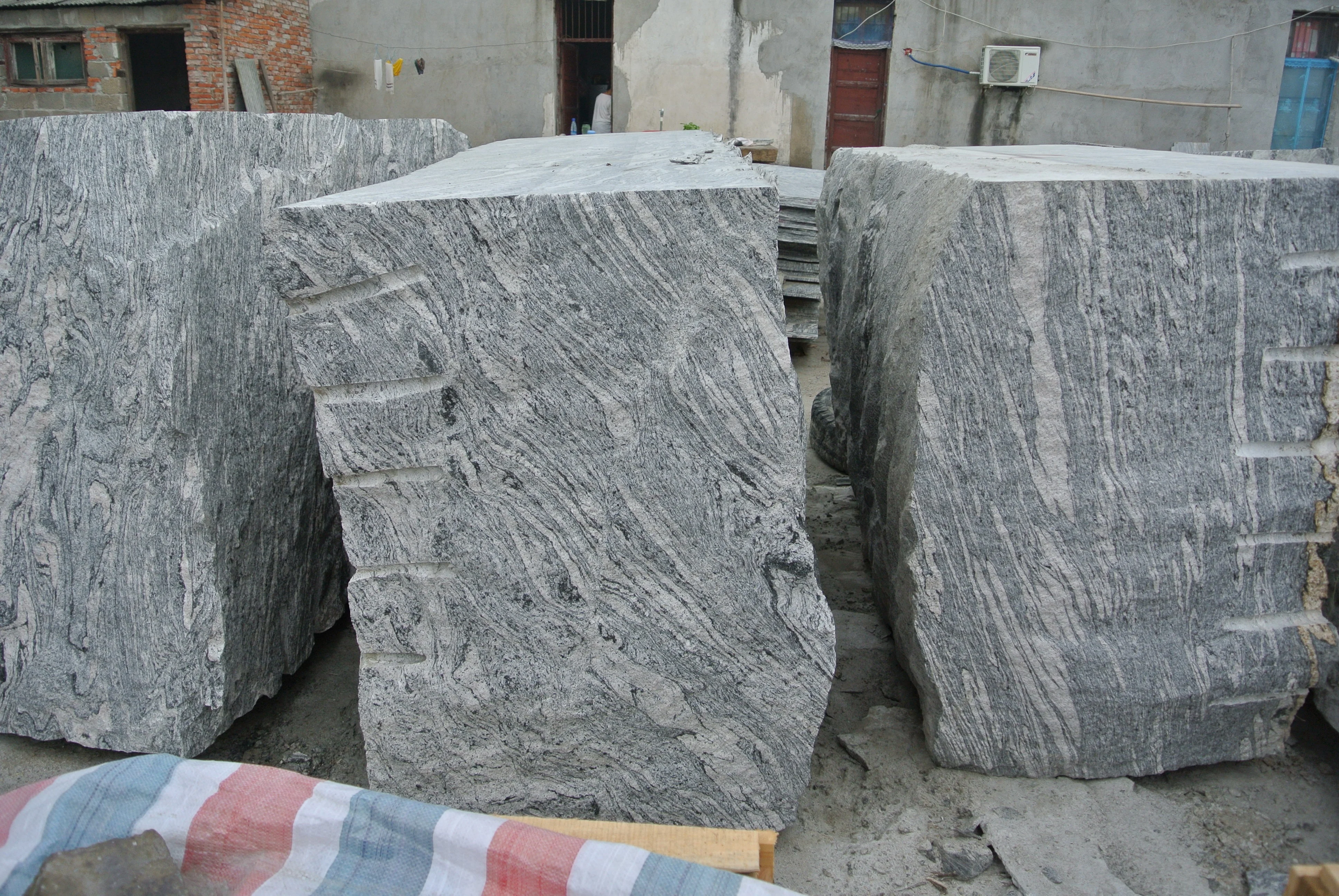 China popular good outdoor and indoor Juparana light Granite Block slab Floor Tile
