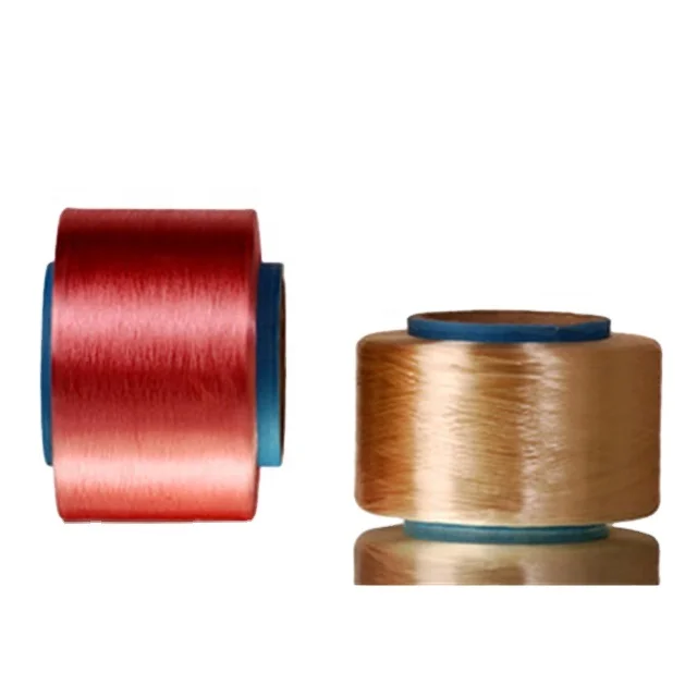 Flame retardant Fiber fdy polyester yarn polyester pet recycle yarn dyed price recycled polyester yarn