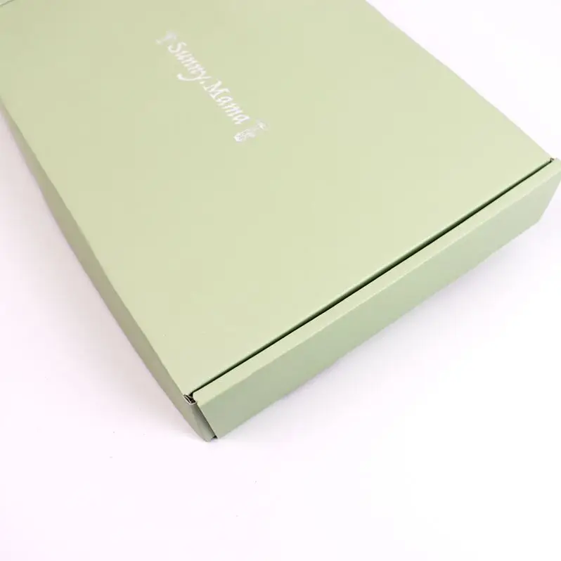 Free Design Sturdy B Flute Corrugated Paper Packaging for Online Business, Custom Roll End CMYK Full Color Printed Mailer Box